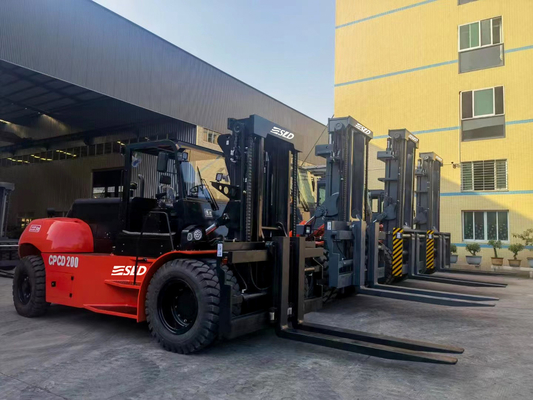 18 toneladas grandes 20 de Ton Heavy Lift Forklift para la industria del alquiler del transporte