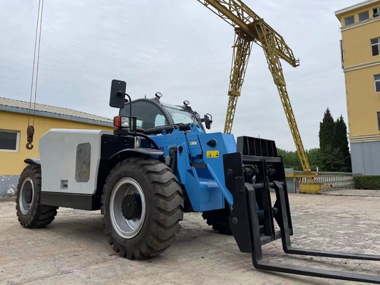 altura de elevación telescópica de Ton With el 17m de la carretilla elevadora 4,5 de 4x4 Telehandler