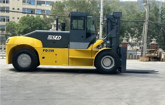 FD160 16 toneladas de diésel camión de carga pesada Yuchai motor 6.0g almacén de mástil logística