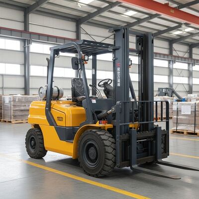 Product Heavy Load Forklift Electric Diesel Gasoline Power Source Engineered for Robust Industrial Material Handling Tasks