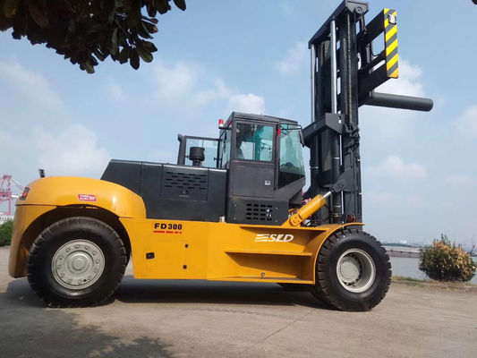 equipo gigante del palo FD300 30 Ton Heavy Lift Forklift Truck de 4000m m