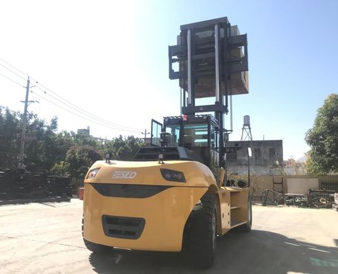 La carretilla elevadora pesada de la elevación de CPCD250 CPCD300 25t adopta Cummins o el motor de Weichai