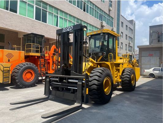 El marco encajonado 20T carga la carretilla elevadora de Off Road para el terreno áspero