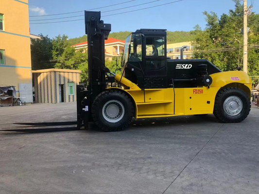 Camión elevador hidráulico pesado de 3000 mm con accesorios opcionales