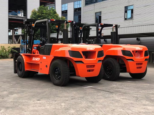 Camión de elevación diesel hidráulico de Powershift 15 toneladas modificadas para requisitos particulares