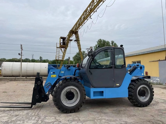 altura de elevación telescópica de Ton With el 17m de la carretilla elevadora 4,5 de 4x4 Telehandler