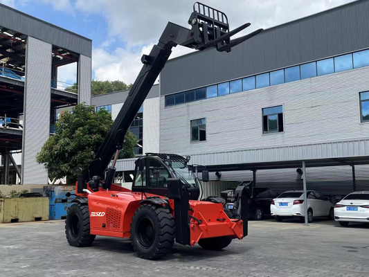 3,0 Ton Telescopic Boom Forklift With 10m que levanta altura