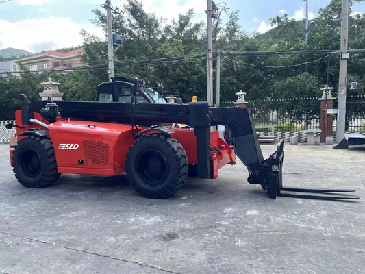 3,0 Ton Telescopic Boom Forklift With 10m que levanta altura