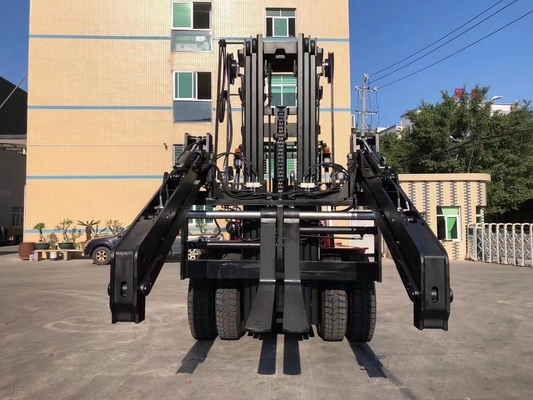 Carretilla elevadora de carga pesada de 12 toneladas con soporte de posicionador de abrazadera de horquilla de accesorios personalizados