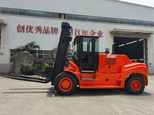 Carga nominal 16000 Kgs FD160 carretilla elevadora pesada con motor Yuchai o CUMMINS