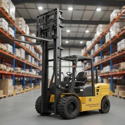Overall Size 7200x2550x3460mm Heavy Lift Forklift Featuring 6 Meters Lift Height Customized OEM Solutions for Warehouse Operations