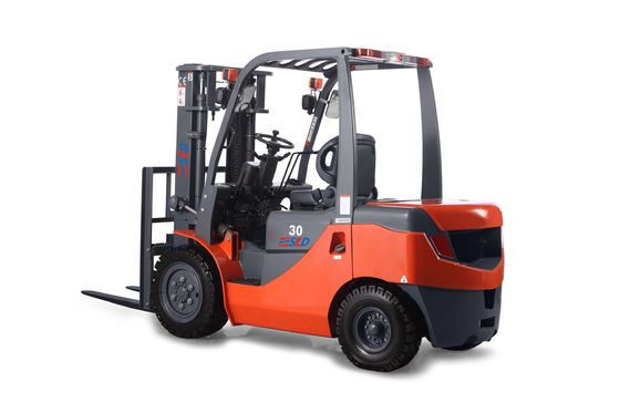 Transmisión resistente de 3 Ton Diesel Powered Forklift Hydraulic