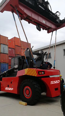 grúa de apilador del alcance del envase del puerto de b11 b10 b13 45t 50 toneladas