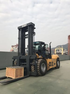 Carretilla elevadora pesada de la elevación del contrapeso