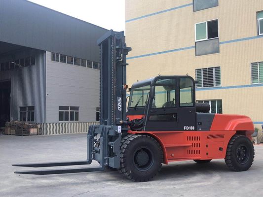 Poder hidráulico industrial de FD160 35k que levanta la carretilla elevadora pesada de la elevación