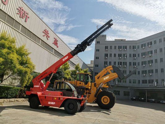 auge Crane Handler Telehandler Telescopic Forklift del tiroteo 12t