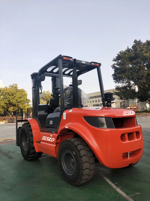3M 8000 libras 8k 3.5T 3500kgs 4WD 4X4 toda la carretilla elevadora del terreno áspero