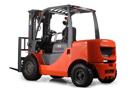 neumático sólido 4500kgs 10000 libra 10k 4,5 Ton Forklift de 3 metros