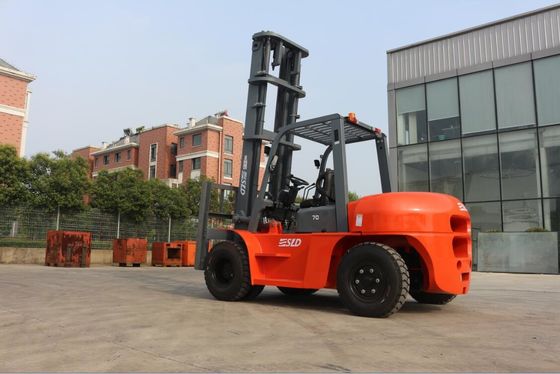 Combustión interna 7000kgs 7 toneladas de 15k de equipo de la carretilla elevadora