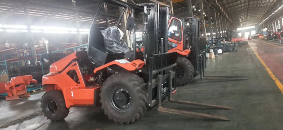 Carretilla elevadora del terreno áspero 4WD