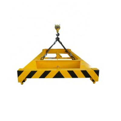 Accesorio de elevación del envase de la carretilla elevadora semi automática del esparcidor