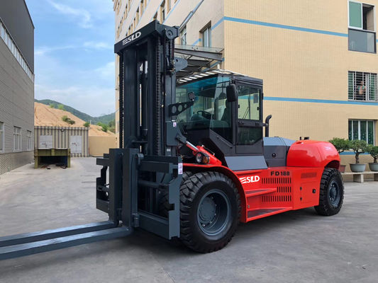 FD180 18 camión de Ton Combustion Balance Diesel Forklift de la tonelada 16