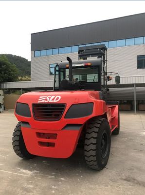 Camiones de bifurcación resistentes de FD160 16T con el motor de Yuchai