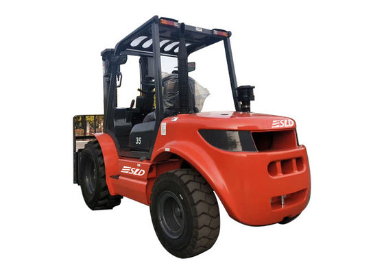 3M 8000 libras 8k 3.5T 3500kgs 4WD 4X4 toda la carretilla elevadora del terreno áspero