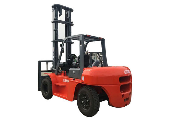 Capacidad de carga de 45000 kg Manipulador de contenedores vacíos rojos con transmisión automática ZF 5WG261