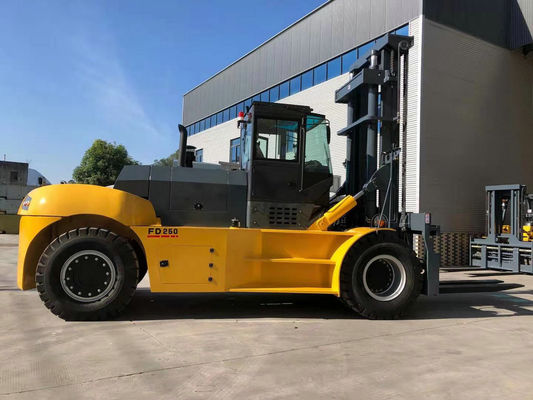 Bobinas de acero que levantan el envase actuado diesel de la carretilla elevadora que dirige 15t 20t 25t 30ton