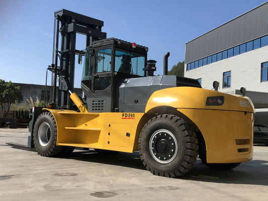 Bobinas de acero que levantan el envase actuado diesel de la carretilla elevadora que dirige 15t 20t 25t 30ton