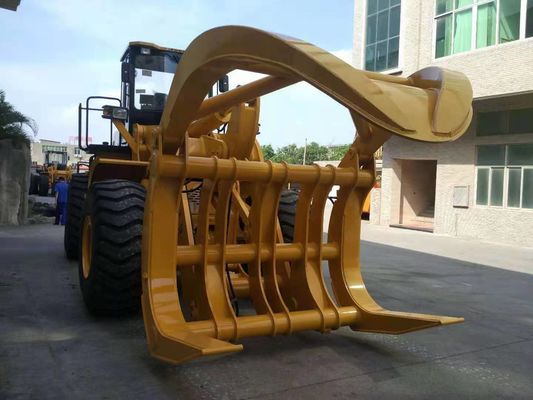 Madera humanizada del motor 10000kgs de Weichai que afianza la máquina con abrazadera