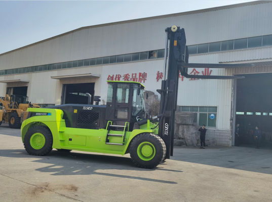 Envase de Cummins Engine 30T que maneja la carretilla elevadora con el posicionador hidráulico de la bifurcación