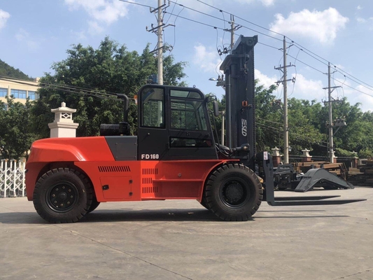 Motor del OEM 16 Ton Diesel Forklift Truck With Yuchai