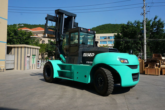 Carretilla elevadora pesada automática de la elevación de la transmisión 20T con Cummins Engine